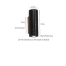 Axyaa Black Cave Stone LED Wall Lamp - Nordic Minimalism for Living Room, Bedroom, Bathroom