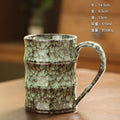 Axyaa Bamboo Ceramic Coffee Cup Large Capacity Drinking Mug
