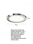 Axyaa Large Smart LED Ceiling Lamp Ultra-thin Modern Design Brightness Dimmable