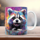 Axyaa Wolf Watercolor Coffee Mug