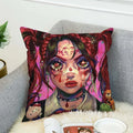 Axyaa Art Decor Pillow Cover 45x45 for Home & Car Decor