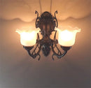 Axyaa Glass Wall Sconce Lamp for Home Décor and Lighting