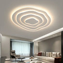 Axyaa Nordic Corrugated Chandelier Flush Mount Ceiling Light