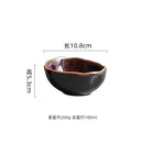 Axyaa Flame-Killed Ceramic Soup Pasta Salad Serving Bowls Set