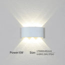 Axyaa Modern Garden Wall Light Waterproof Sconces LED Fixture IP66 AC85/265V