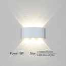 Axyaa Waterproof Outdoor Wall Light Fixture for Garden Balcony LED Lamp IP66 AC85/265V