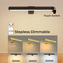 Axyaa LED Bathroom Wall Sconce Gold Vanity Light Fixture