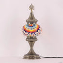 Axyaa Vintage Art Deco Mosaic Table Lamp Glass Bed Light Night Lights