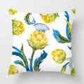Axyaa Cute Butterfly Floral Print Pillowcase 45*45cm for Home & Office Decor