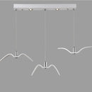 Axyaa Nordic Seagull Chandelier: Resin Brokis Night Birds Pendant Lamp