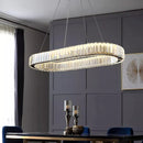 Axyaa Crystal Chandelier Pendant Lamp for Living Room Dining Room Ceiling Light