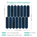 Axyaa Fish Scale Tile Sticker: Self-adhesive Backsplash 30x30cm, Kitchen Bathroom Waterproof
