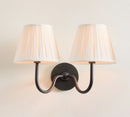 Axyaa Vintage Wrought Iron LED White Wall Lamp for Bedroom, Living Room, Hotel
