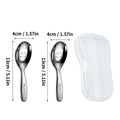 Axyaa Mini Stainless Steel Cutlery Set in Cute Plastic Box