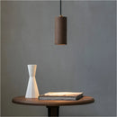 Axyaa Wood Pendant Light: Modern Room Decor Downlight for Ambiance