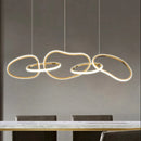 Axyaa Modern LED Pendant Chandelier for Living and Dining Room Lighting