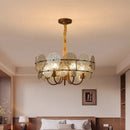 Axyaa Nordic French Pendant Light- Vintage Style for Living Room, Dining Room, Bedroom & Study