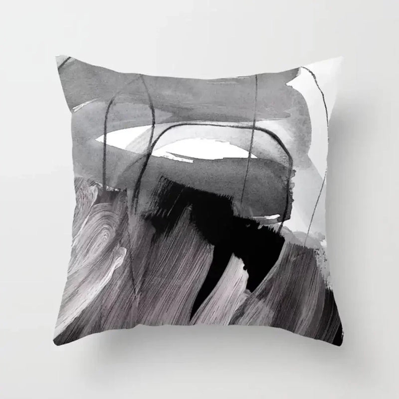 Geometric Abstract Pillow Case 45x45cm Axyaa Home Decor Square Cushion Cover