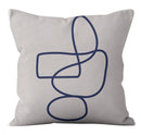 Nordic Abstract Geometric Lines Pillowcase for Home Decor - Axyaa