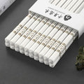 Axyaa Ceramic Chopstick Set with Anti-Slip Properties and Food Grade Flowers