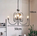 Axyaa LED Chandeliers for Modern Living Room, Indoor Ceiling Hanging Lights