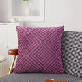Velvet Geometric Cushion Cover 45x45cm - Axyaa - Nordic Style Home Decor