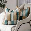 Axyaa Geometric Pillow Case Cojines 45X45 High Precision Binding Headboard Pillowcase