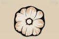 Axyaa Irregular Shape Flower Pattern Rug for Bedroom & Living Room