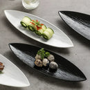 Axyaa Ceramic Long Strip Dessert Plate