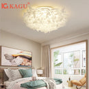 Axyaa Nordic Feather Pendant Lamp for Bedroom, Living Room, Kitchen, Children's Room