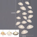 Axyaa Living Room & Staircase Chandelier Set - Ceiling & Indoor Lighting Fixtures