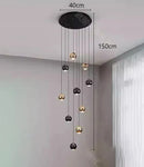 Axyaa Modern LED Pendant Chandelier Lighting for Living and Dining Room