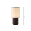 Axyaa Minimalist Portable Charging Table Lamp for Home Decor