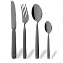 Axyaa Stainless Steel Gold Cutlery Set - 4Pcs Knife Fork Spoons Dinnerware Kitchen Flatware