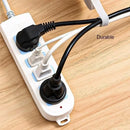 Axyaa Cable Organizer: 5m Reusable Desk Wire Winder & Data Line Protection Storage