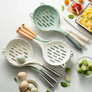 Silicone Filter Colander Spoon Strainer Kitchen Tool by Axyaa