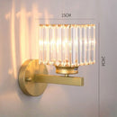 Axyaa Crystal Glass Wall Lamp for Home Decoration