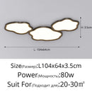 Axyaa Cloud Ceiling Lamp Modern Minimalist Indoor Light for Home Decor