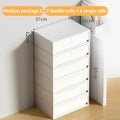 Axyaa 6-Tier Desk Organizer with Drawers and Dividers for Office, Jewelry, Cosmetics, and More
