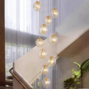 Axyaa Luxury Crystal Chandelier for Living Room and Bedroom Lighting