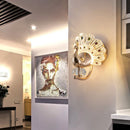 Axyaa Peacock LED Wall Lamp for Bedroom, Living Room, Corridor, and Porch Lighting