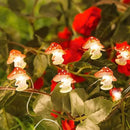 Axyaa Mushroom Copper Wire Fairy Lights: Outdoor Xmas Tree & Garden Decor