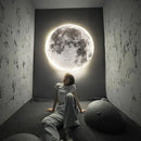 Axyaa Modern Nordic Moon Earth LED Wall Lamp for Stylish Home Decor