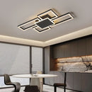 Axyaa LED Chandelier for Living Room Nordic Ceiling Light Modern Square Fixture