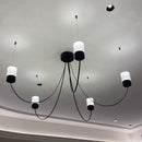 Axyaa Curved Line Pendant Light for Restaurant Bar Counter Living Room