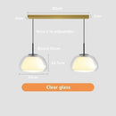 Axyaa Amber Jelly Chandelier: Modern Danish Design Glass Lighting Fixture for Home & Hospitality