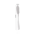 Axyaa Stainless Steel Butter Cake Spatula | Long Handle Cheese Spreader Kitchen Accessory