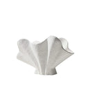 Axyaa Irregular Fan Ceramic Vase for Stylish Flower Arrangement