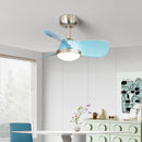 Modern Ceiling Fan with Lighting for Home, 48W Axyaa Bedroom Living Room Decor