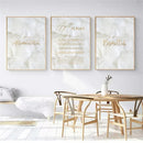 Islamic Gold Ayat Al Kursi Wall Art Canvas Painting by Axyaa for Home Decor